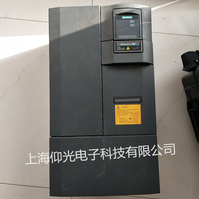 西門子變頻器440報警F0003欠壓故障維修技術講解