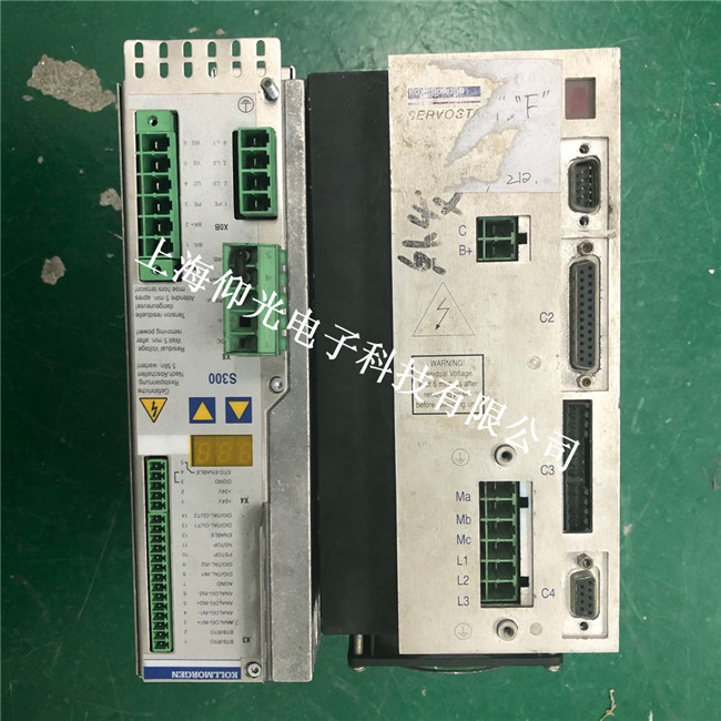 科爾摩根S300伺服驅動器有顯示無輸出