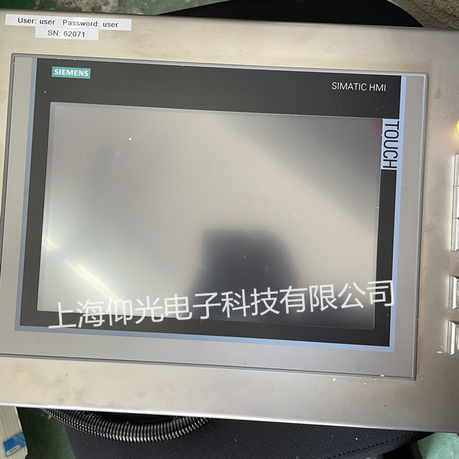 西門子觸摸屏黑屏維修IPC277E 6AV7882-0CA20-6EA0觸摸壞修理