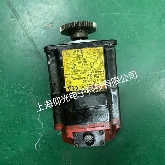 發那科伺服電機A06B-0212-B000#0100卡死轉不動維修