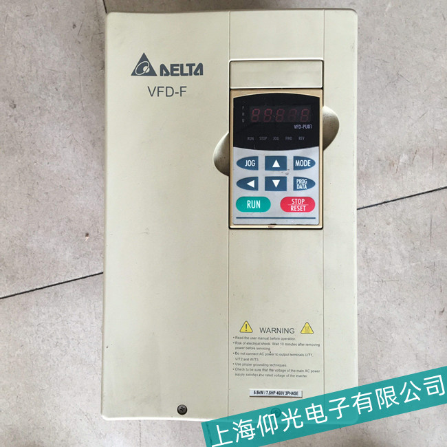 寧波臺達DELTA變頻器接地故障分析維修