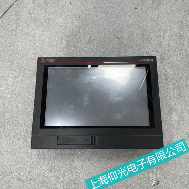 佛山市西樵三菱A850GOT-SWD觸摸屏不顯示故障維修