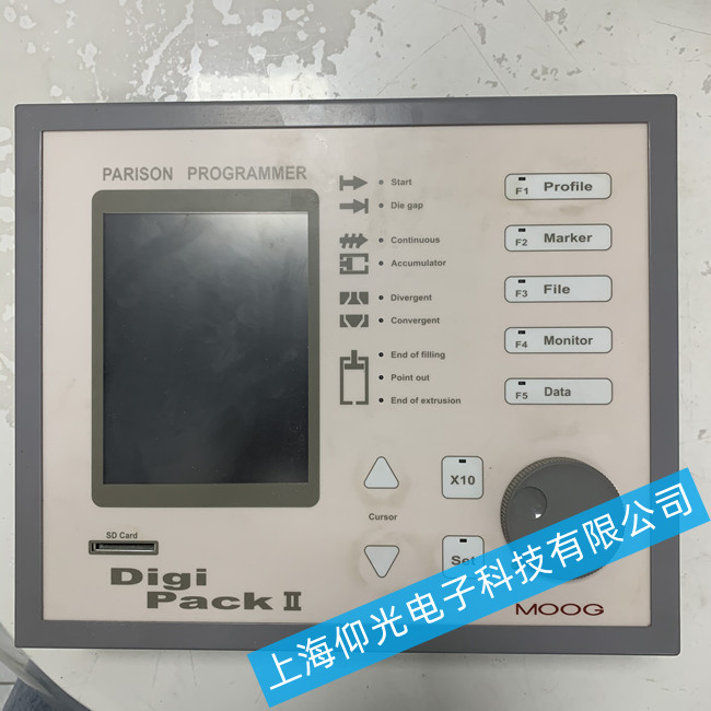 穆格控制屏維修 Digi pack Ⅱ J141-214A黑屏故障修理