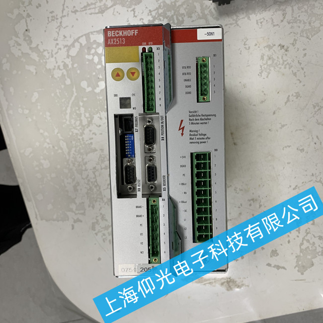 BECKHOFF倍福伺服驅動器維修AX2003故障D180報警維修