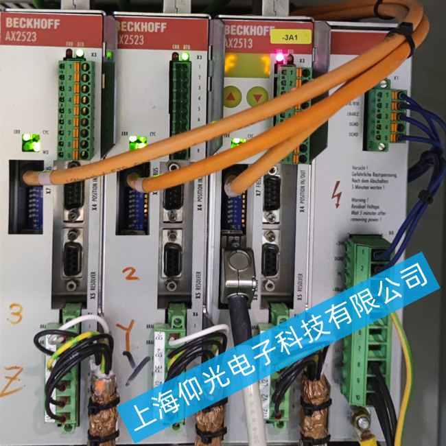 BECKHOFF倍福伺服驅動器維修AX2003報警D181維修仰光