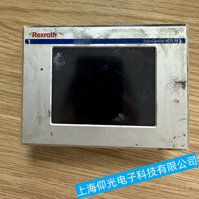 重慶力士樂觸摸屏VCP05.2DSN通電后反復閃屏不開機故障維修哪里有