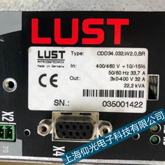 LUST路斯特SC32.0075.1011伺服驅動器噪音故障維修分析